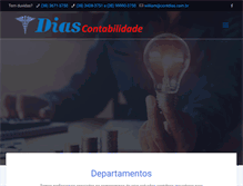 Tablet Screenshot of contdias.com.br